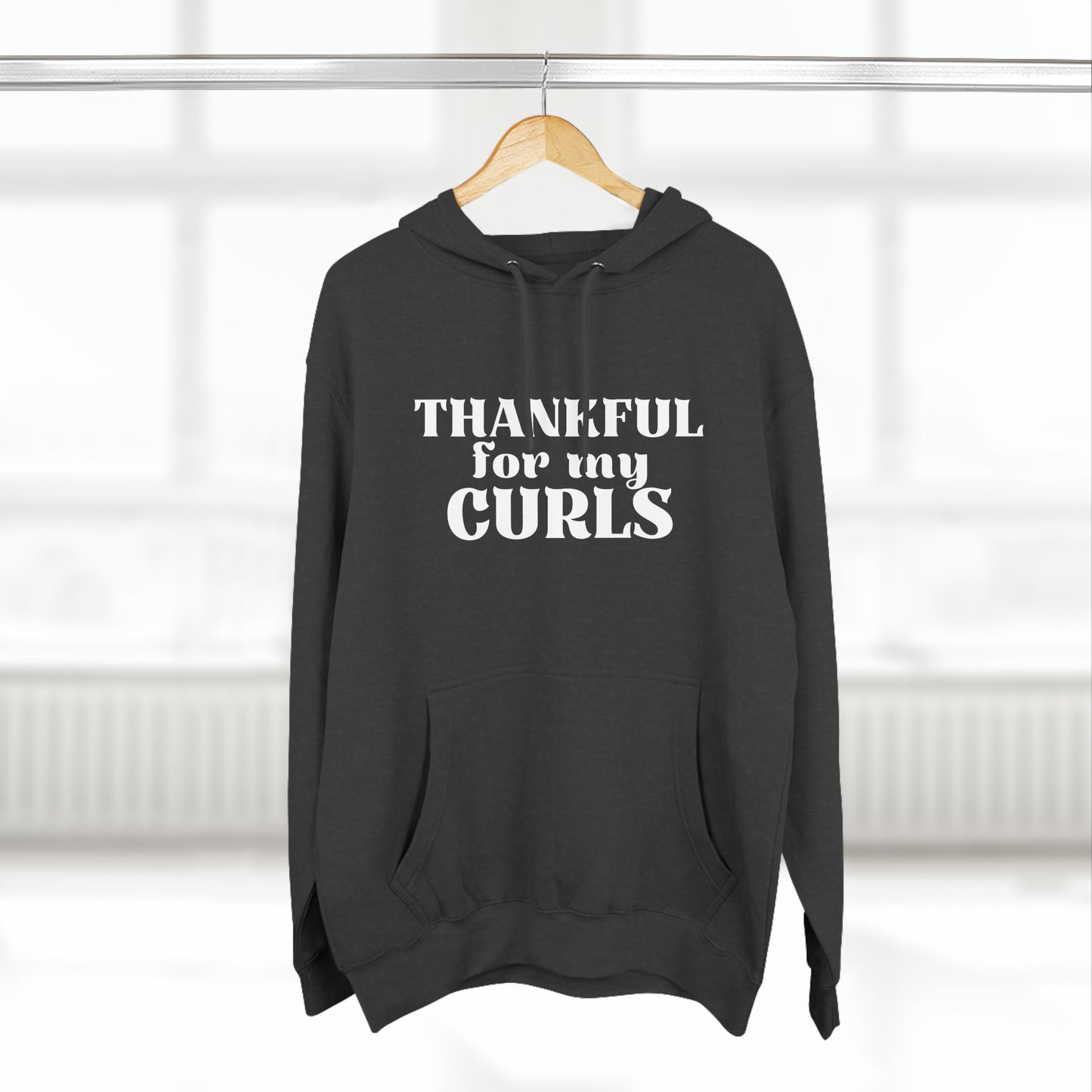 Thankful Curls Unisex Premium Pullover Hoodie
