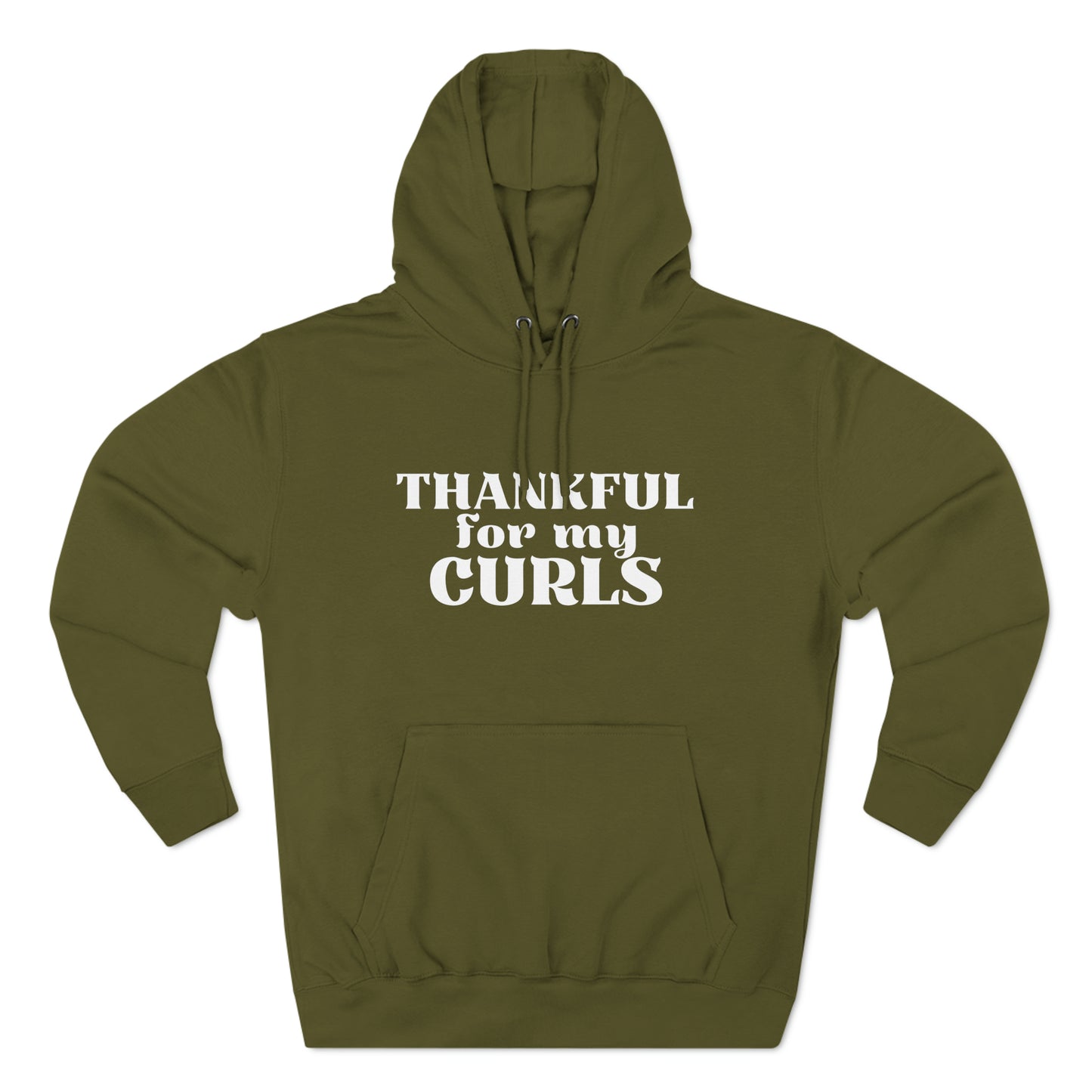 Thankful Curls Unisex Premium Pullover Hoodie