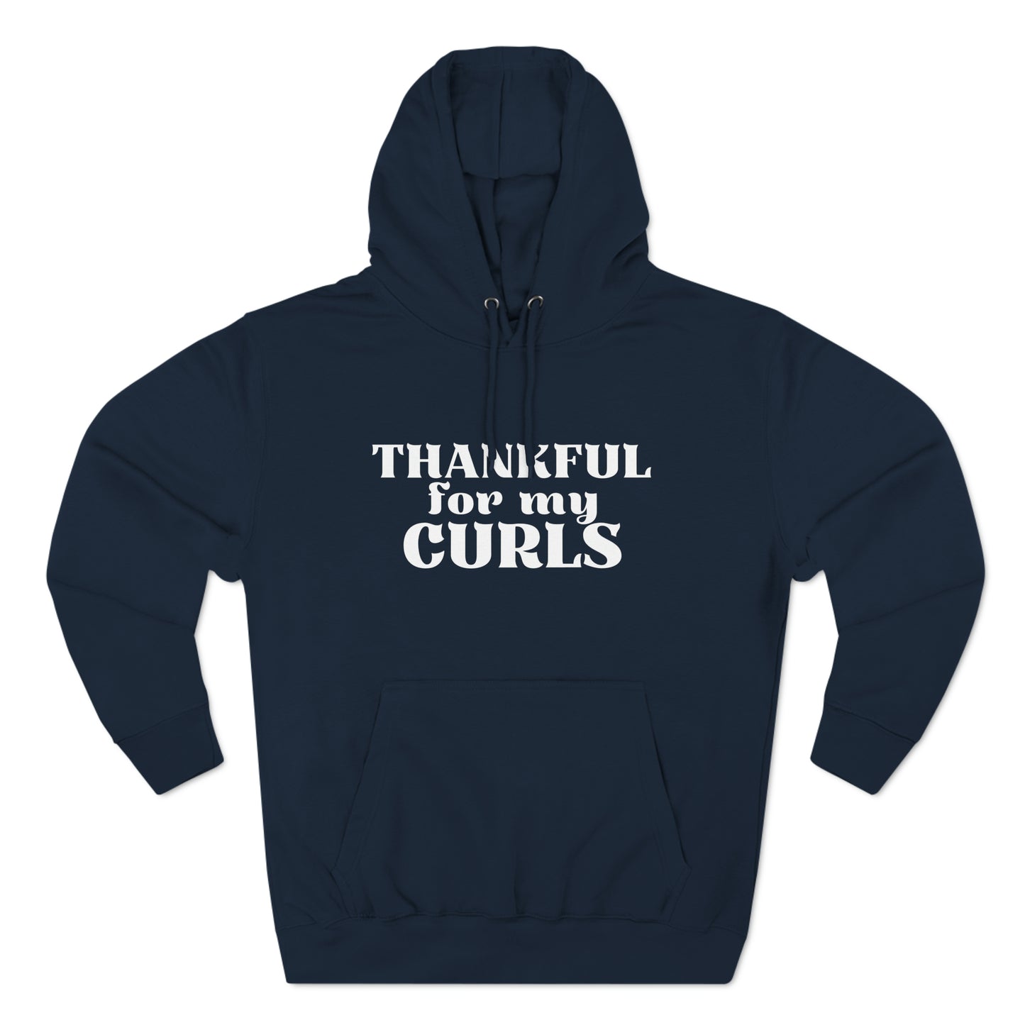 Thankful Curls Unisex Premium Pullover Hoodie