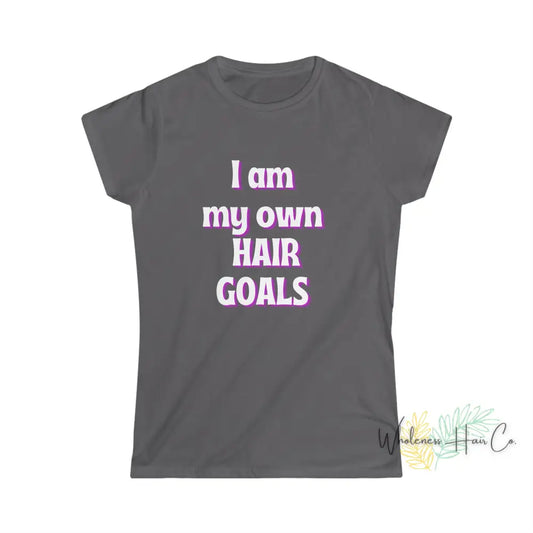 Hair Goals Tee Charcoal / S T-Shirt