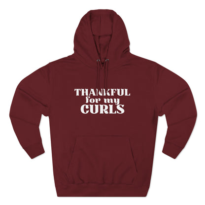 Thankful Curls Unisex Premium Pullover Hoodie
