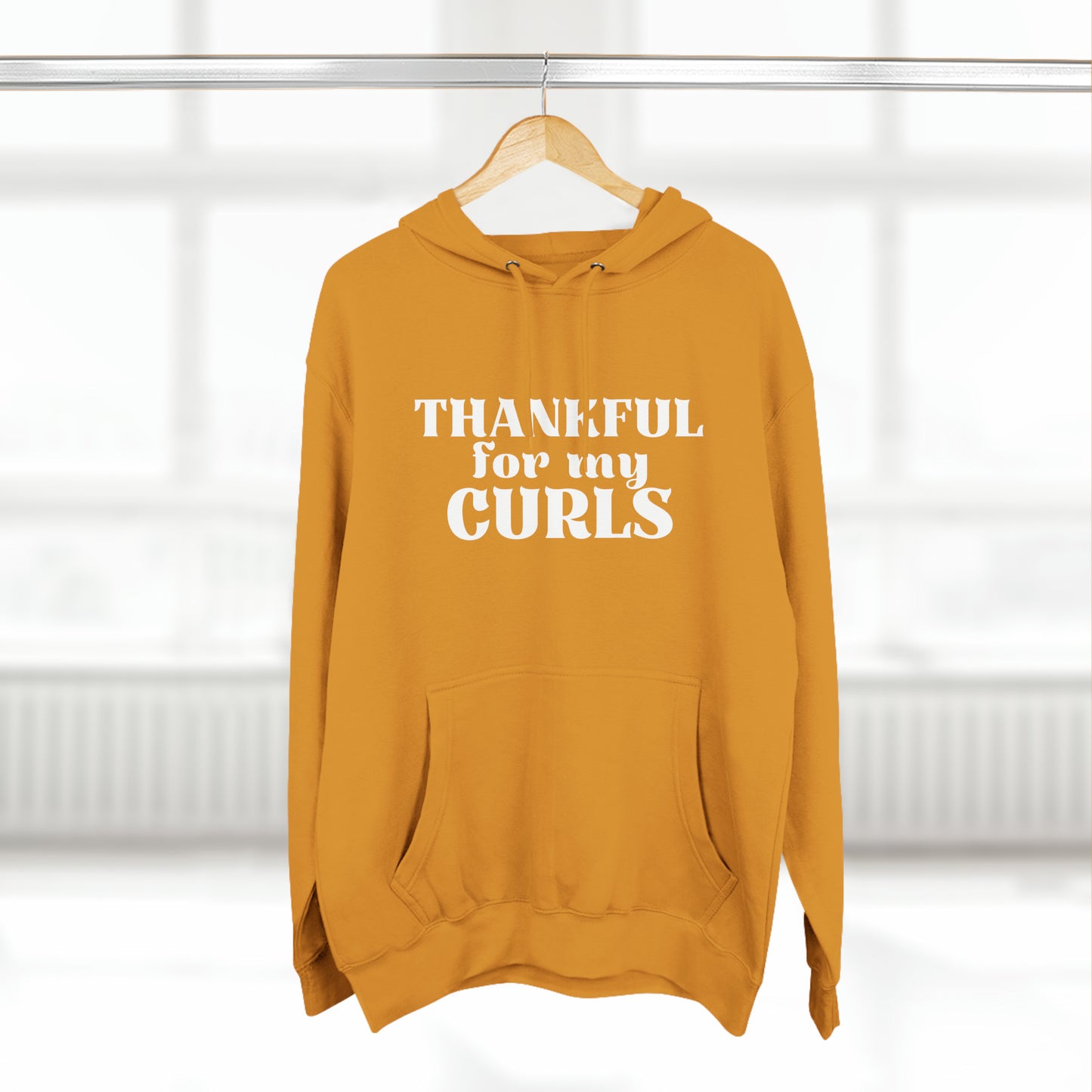 Thankful Curls Unisex Premium Pullover Hoodie
