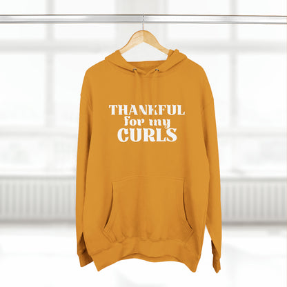 Thankful Curls Unisex Premium Pullover Hoodie