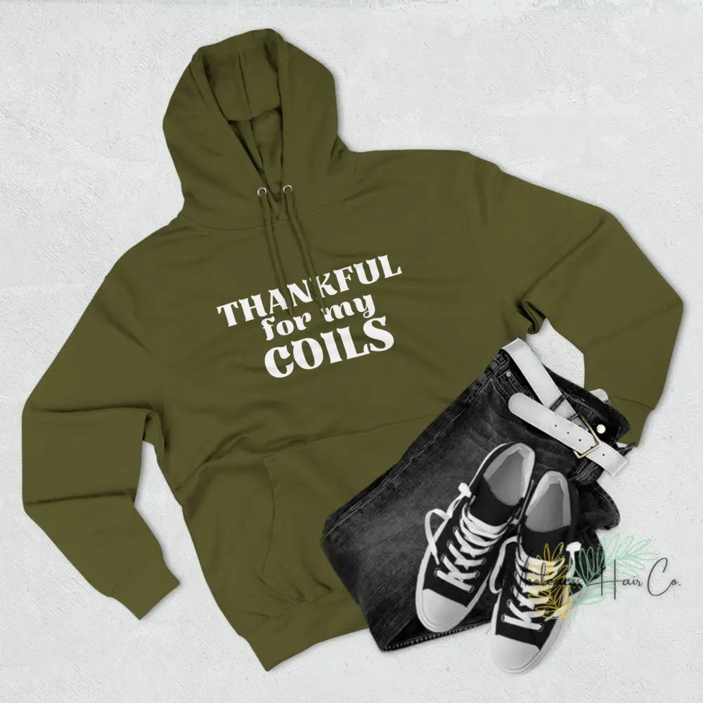 Thankful Coils Unisex Premium Pullover Hoodie