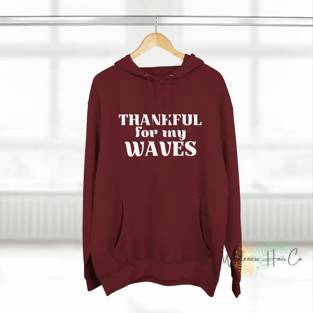 Thankful Waves Unisex Premium Pullover Hoodie