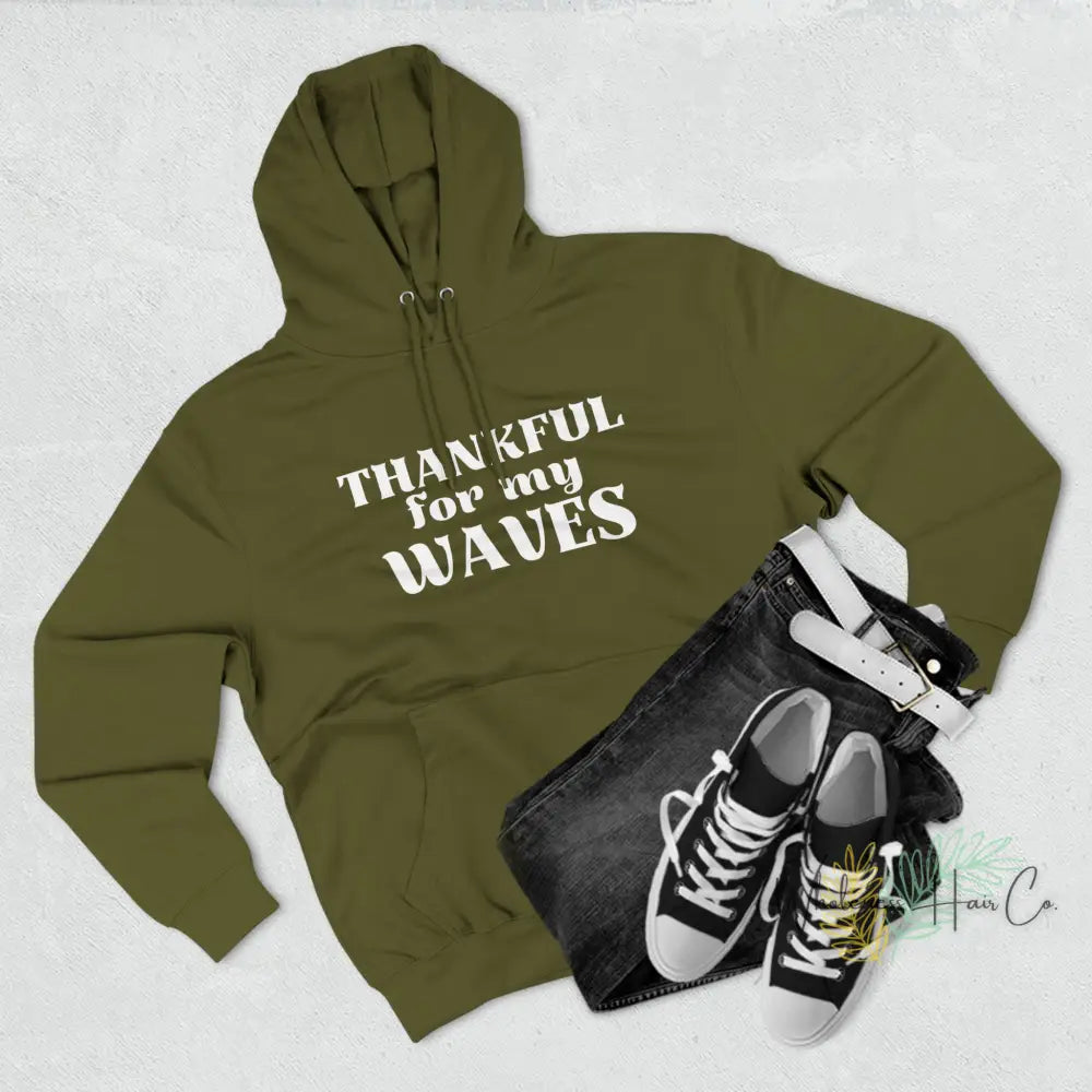 Thankful Waves Unisex Premium Pullover Hoodie
